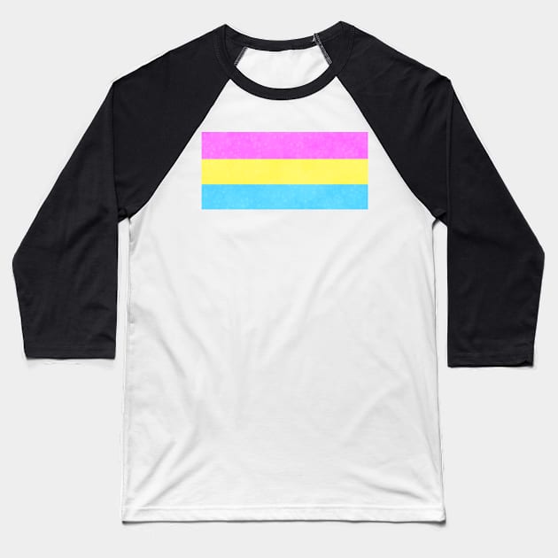 Shimmer Pansexual Pride Flag Baseball T-Shirt by whizz0